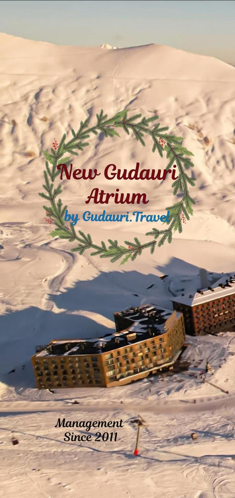 Aparthotel Atrium New Gudauri By Gudauri Travel Esterno foto